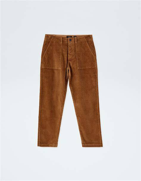 Pantalones de pana mom fit de Pull&Bear