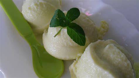 Helado de hierbabuena