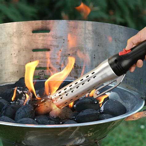 Encendedor de chimenea para barbacoa