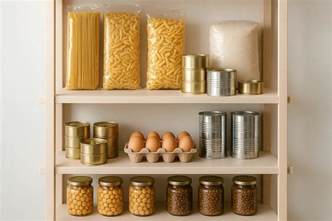 Ingredientes básicos de despensa: pasta y arroz