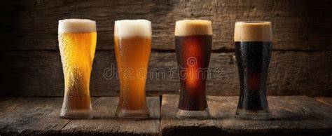 Diferentes estilos de cerveza tostada