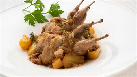 Ingredientes para codornices estofadas