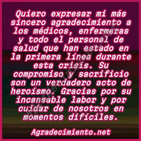 Anna Cortada Panades expresando agradecimiento al personal médico