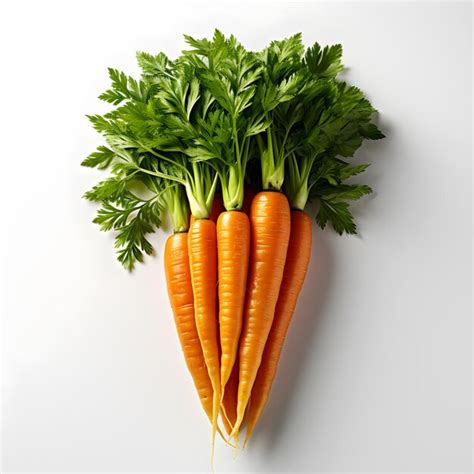 Zanahorias frescas con hojas