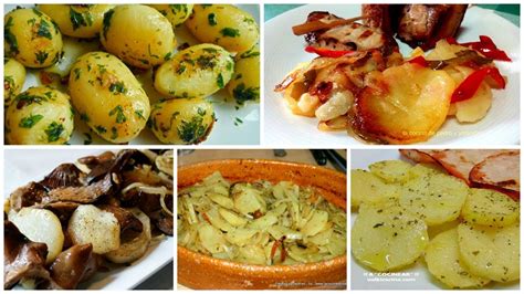 Variedad de guarniciones para carne