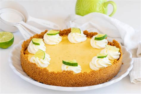 Tarta de lima key lime pie