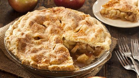 Pie de manzana americano