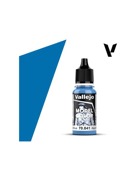 Botella de pintura Vallejo Model Color mate azul pastel