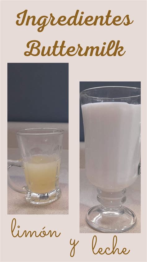 Recipiente con leche cortada para buttermilk casero