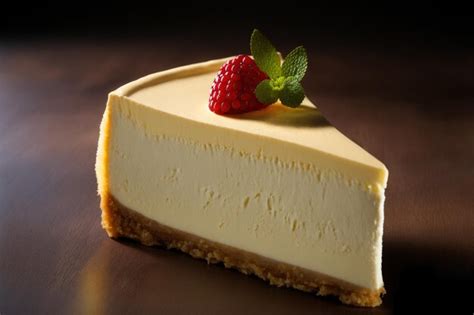 New York cheesecake slice