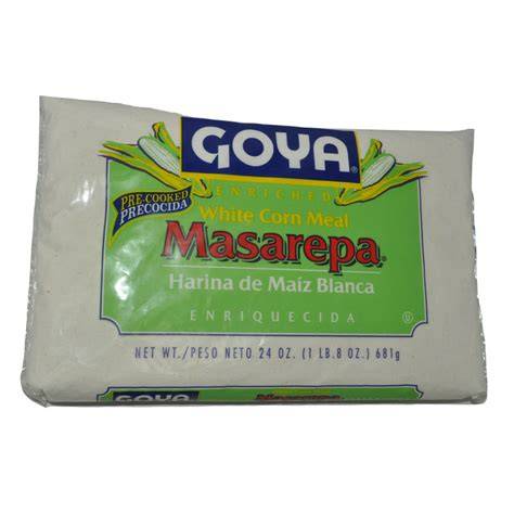 Harina de maíz masarepa blanca