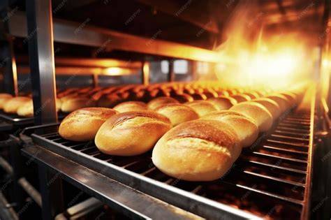 proceso de tostado de pan y jamón en el horno