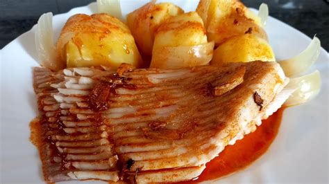 Plato de raya a la gallega