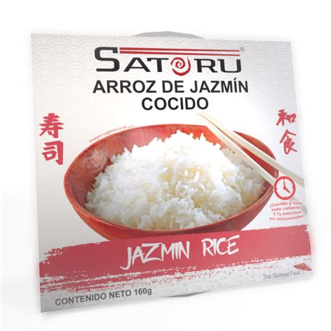 Arroz jazmín cocido