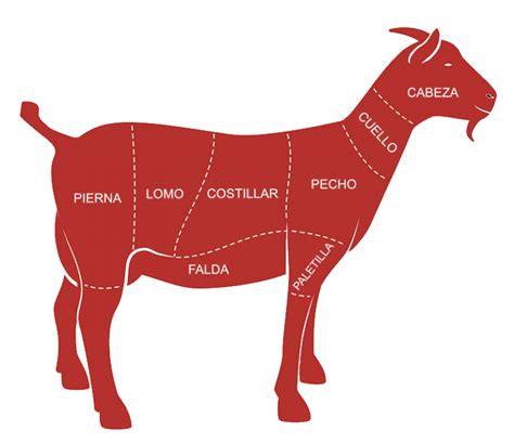 Despiece del cabrito