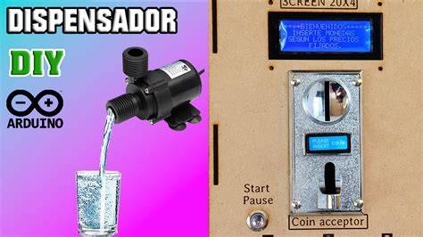 Esquema de montaje de un dispensador de pared