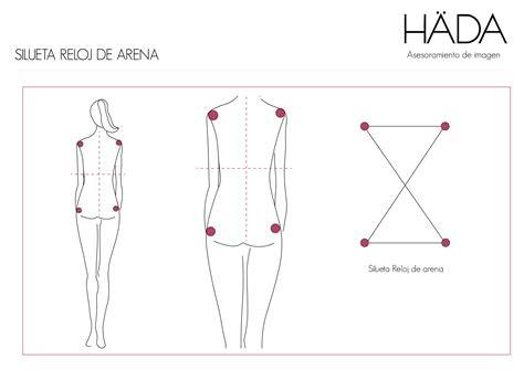 Silueta femenina de reloj de arena