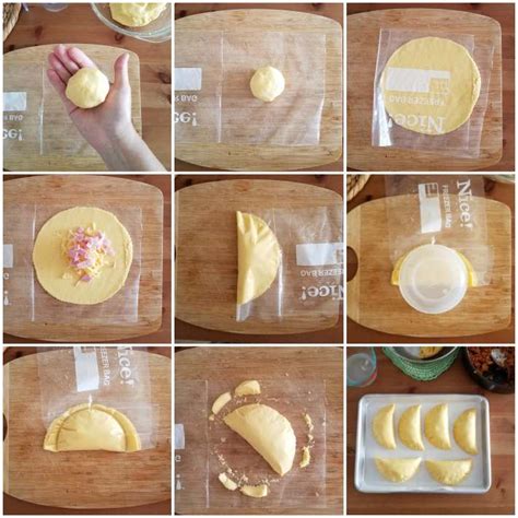 Pasos para armar empanadas