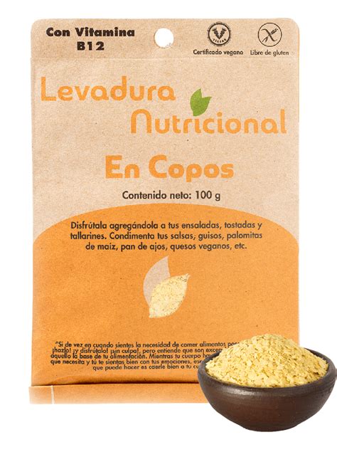 Levadura nutricional en polvo y copos