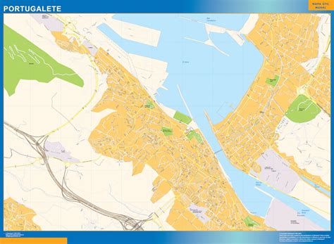 Mapa de Portugalete con panaderías destacadas