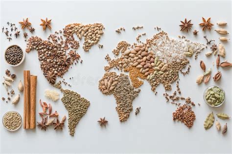 Mapa mundial mostrando las regiones con tradiciones de encurtidos