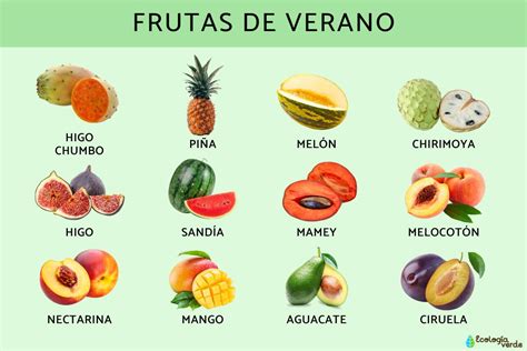 Frutas de verano y melón
