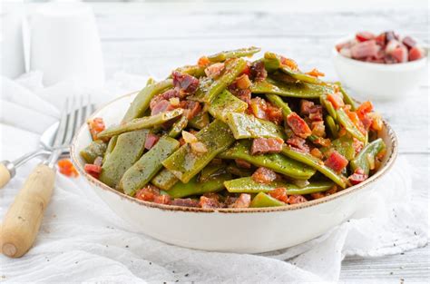 Receta de judías verdes con jamón