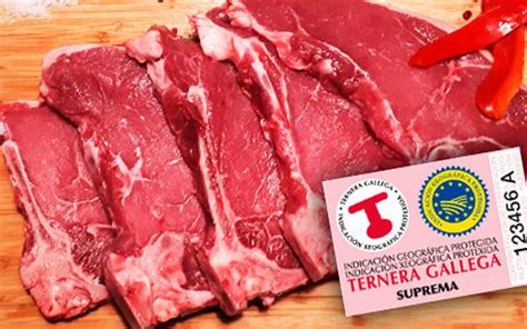 Sello de certificación de la IGP Ternera Gallega