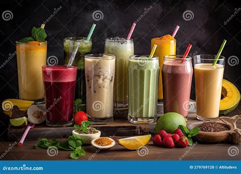 Variedad de batidos Bimanan con diferentes sabores