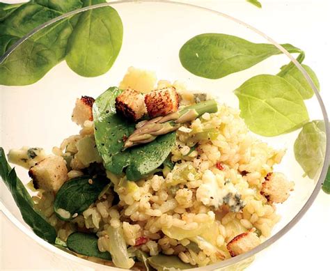 Arroz integral remojado en agua