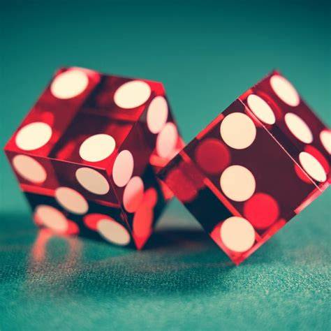 Dados de juego como representación del azar