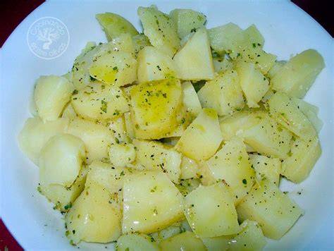 Patatas a la Andaluza con Vinagreta
