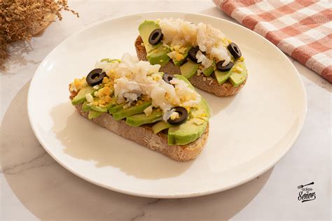 Bacalao ahumado y aguacate en diferentes presentaciones