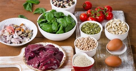 Alimentos ricos en hierro