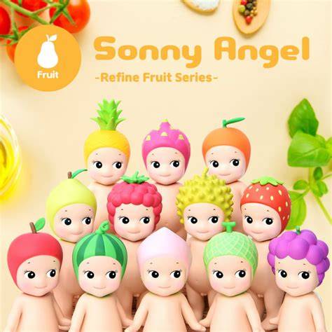 Ejemplos de Sonny Angels de la serie Animal y Fruit