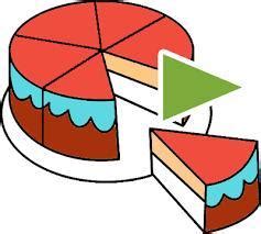 Ilustración de una torta dividida en tres porciones desiguales y tres personas discutiendo.