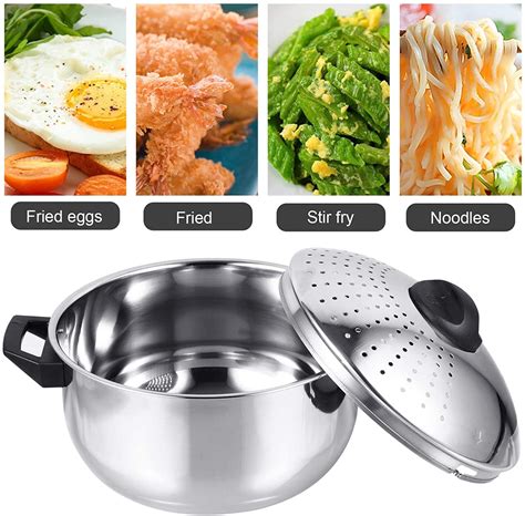 Olla para pasta con colador integrado