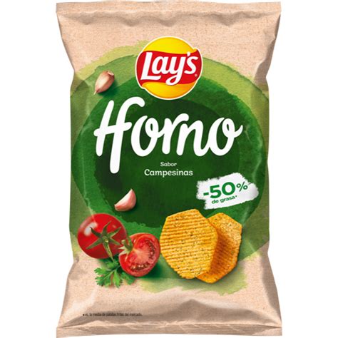 Diseño de las Lay's Horno