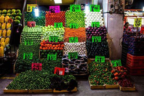 Mercado central de frutas y hortalizas en Córdoba