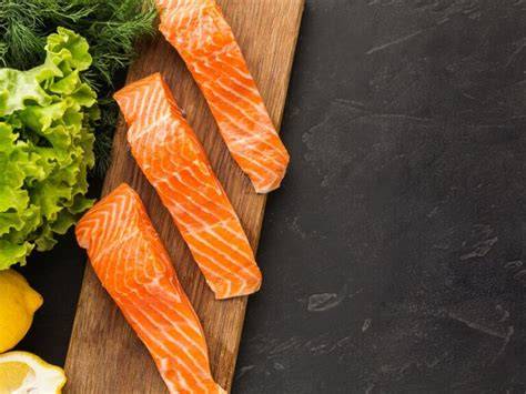Salmón fresco con sus beneficios nutricionales