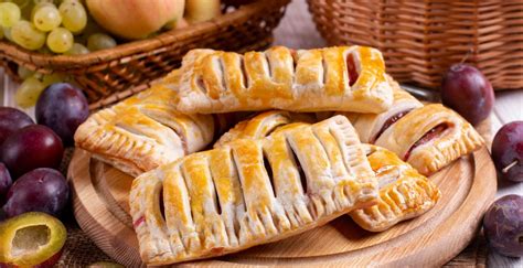 Platos dulces y salados elaborados con masa de hojaldre