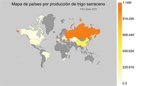 Mapa de producción mundial de berenjena