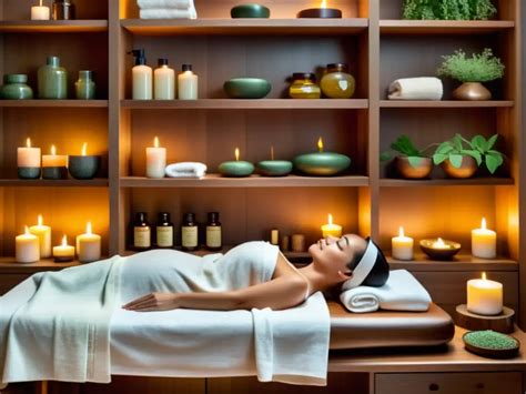 Diferentes tratamientos de spa con chocolate