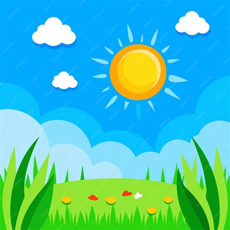 Campo de espelta en un día soleado