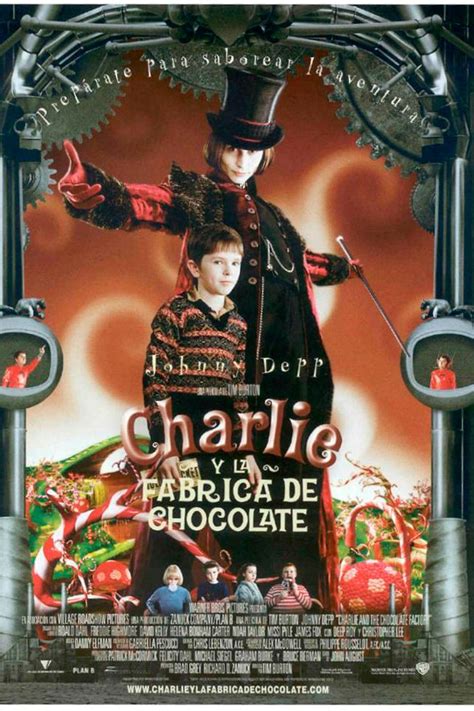 Cartel de la película Charlie y la fábrica de chocolate