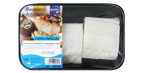 Bacalao desmenuzado y listo para cocinar