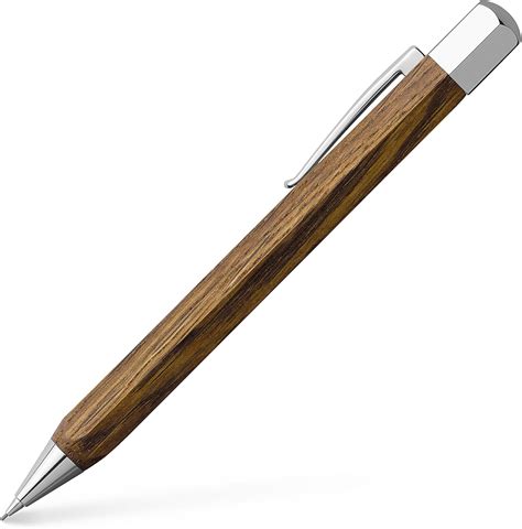 Portaminas Faber-Castell Ondoro de roble ahumado