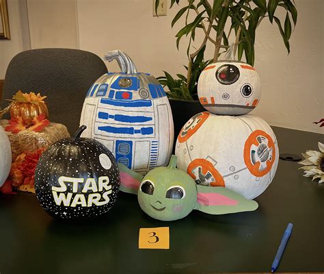 Calabazas temáticas de Star Wars