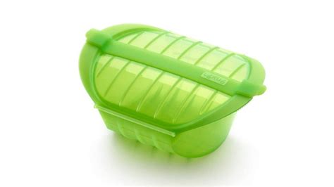 Estuche de vapor para microondas con verduras