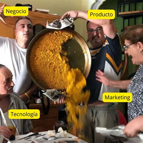 Meme de la paella de Jamie Oliver